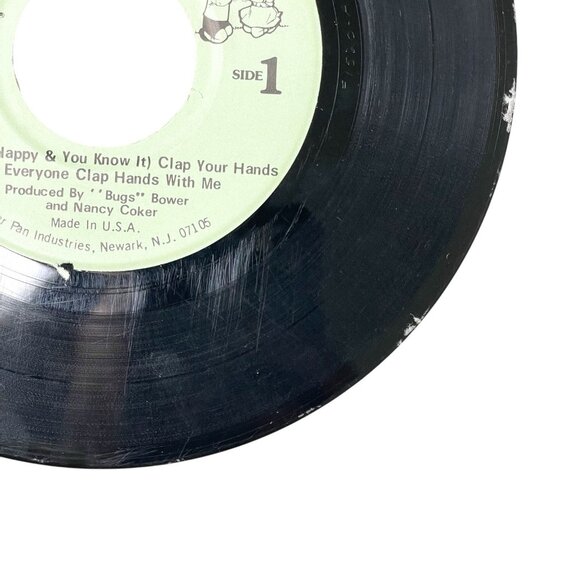 Vintage Lot Of 6 Peter Pan Children's Records Music 45RPM Kids - Picture 5 of 10